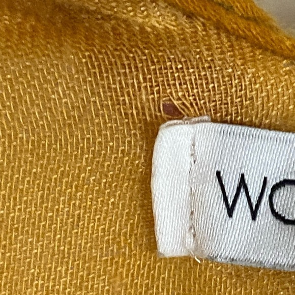 Woven Heart Boho Kimono Duster Floral Tassel Cover-Up, Coastal Layers, Size M - Picture 10 of 10